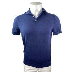Suitsupply Blue Polo Shirt